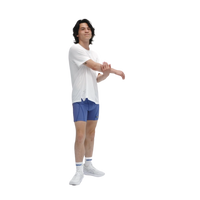 BanditRunning_MicromeshRunTee_White4