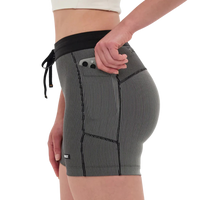 BanditRunning_StripedCadence5"Compression_Black/Chalk2