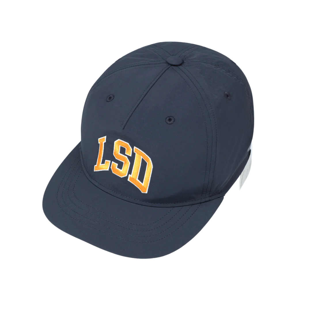 美品 SATISFY FLITESILK キャップ ネイビー Satisfy Running FliteSilk 5 LSD Panel Pinch Cap - Navy – KitAthletic