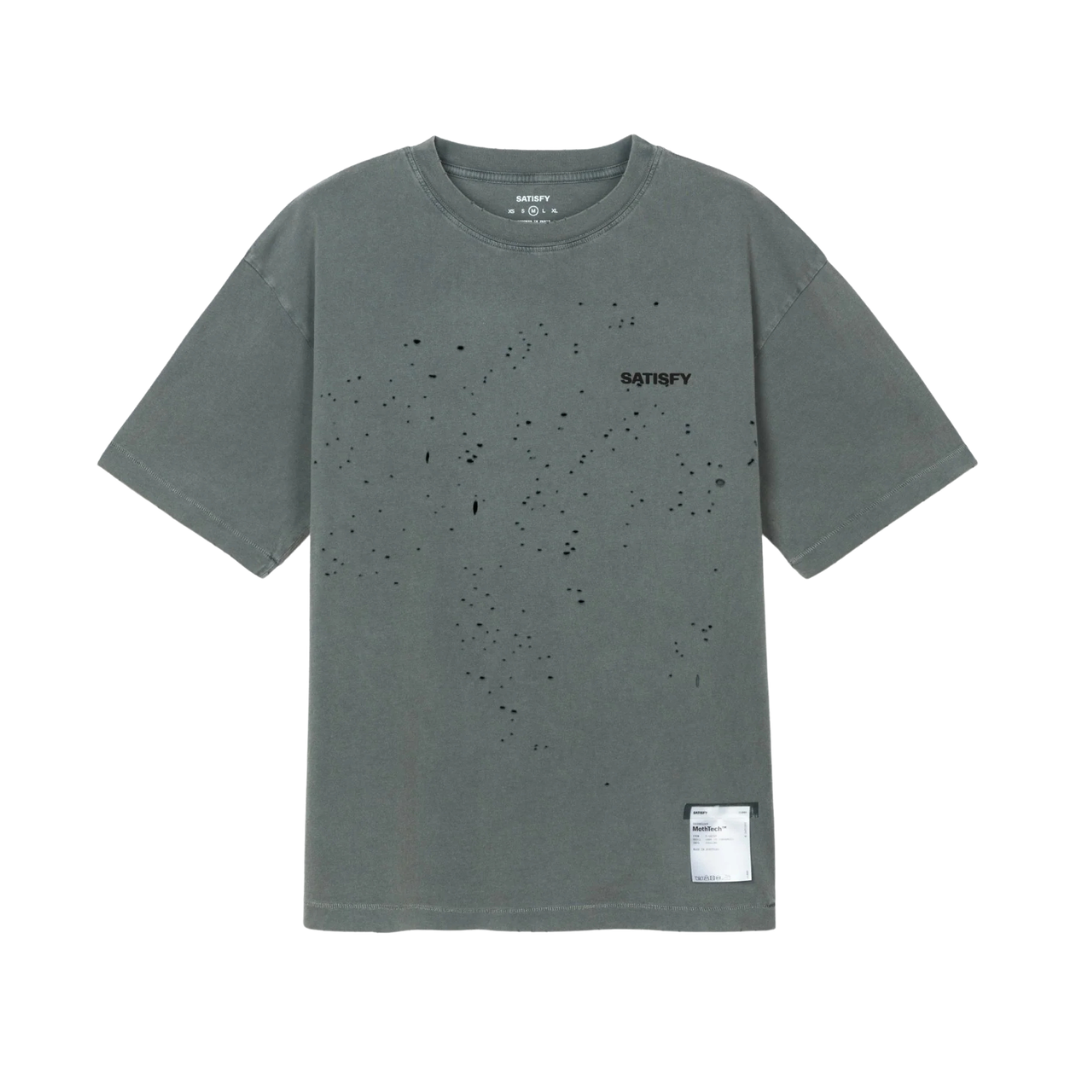Satisfy Running MothTech T-Shirt - Faded Black – KitAthletic