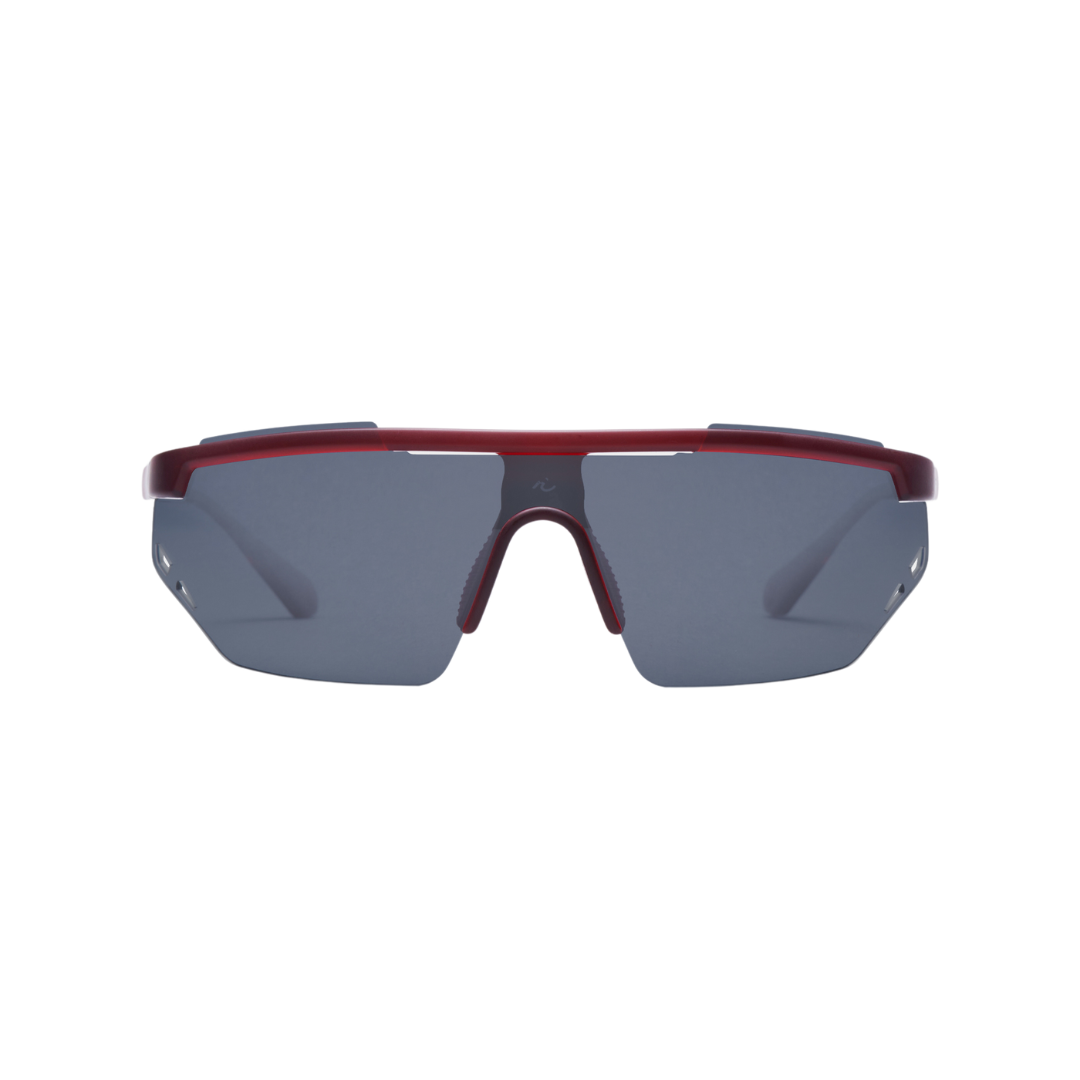 レイダー　クリアボディ RIDAR PACE - CLEAR WINE R+ PALE GRAY SILVER MIRROR POLARIZED