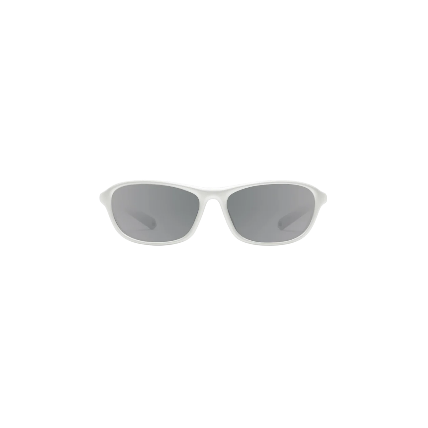 RIDAR スポーツメガネ ホワイト RIDAR ROD - UNIVERSAL WHITE R+ PALE GRAY SILVER MIRROR (R208