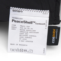 Satisfy Running PeaceShell™ Cordura Trail Cap - Black