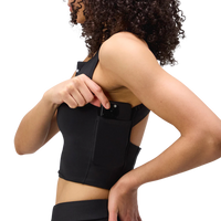 BanditRunning_Women'sStaminaIrisCrop_Black_Side