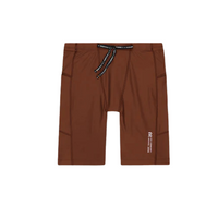Bandit Running Superbeam™ 7 Pocket Half Tights - Coffee Bean