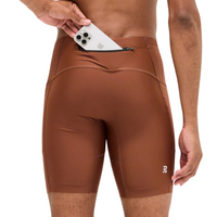 Bandit Running Superbeam™ 7 Pocket Half Tights - Coffee Bean