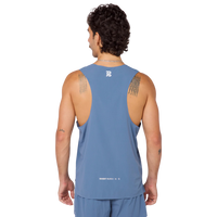 BanditRunning_Vento_Performance Singlet_Steel Blue_Back1