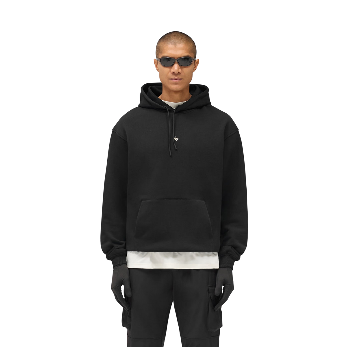 247 DNA GRAPHIC HOOD - Jet Black