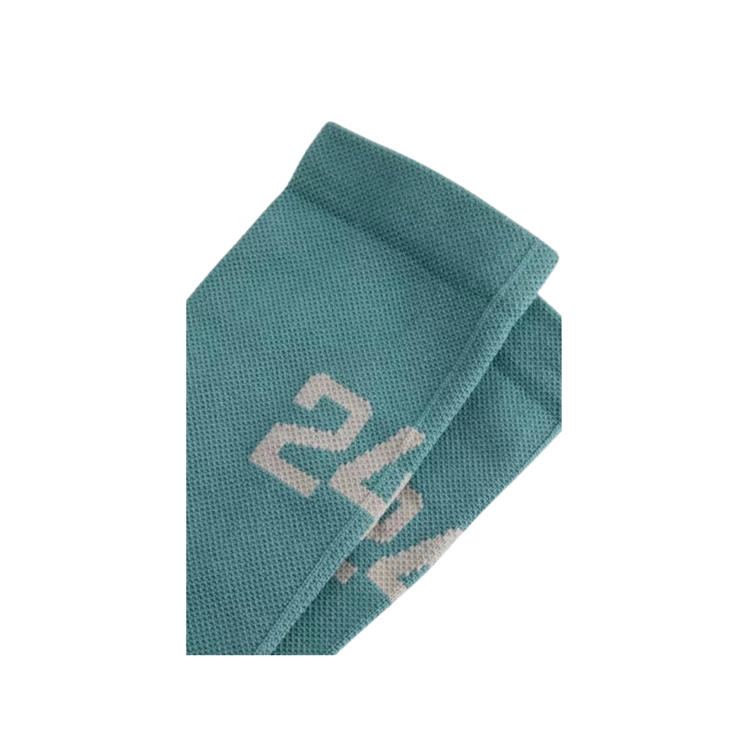 247 NUMBERS SOCK - Teal