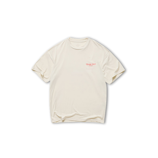 247 TEAM OVERSIZED TEE - Cream