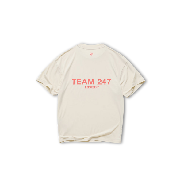 247 TEAM OVERSIZED TEE - Cream
