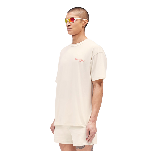 247 TEAM OVERSIZED TEE - Cream