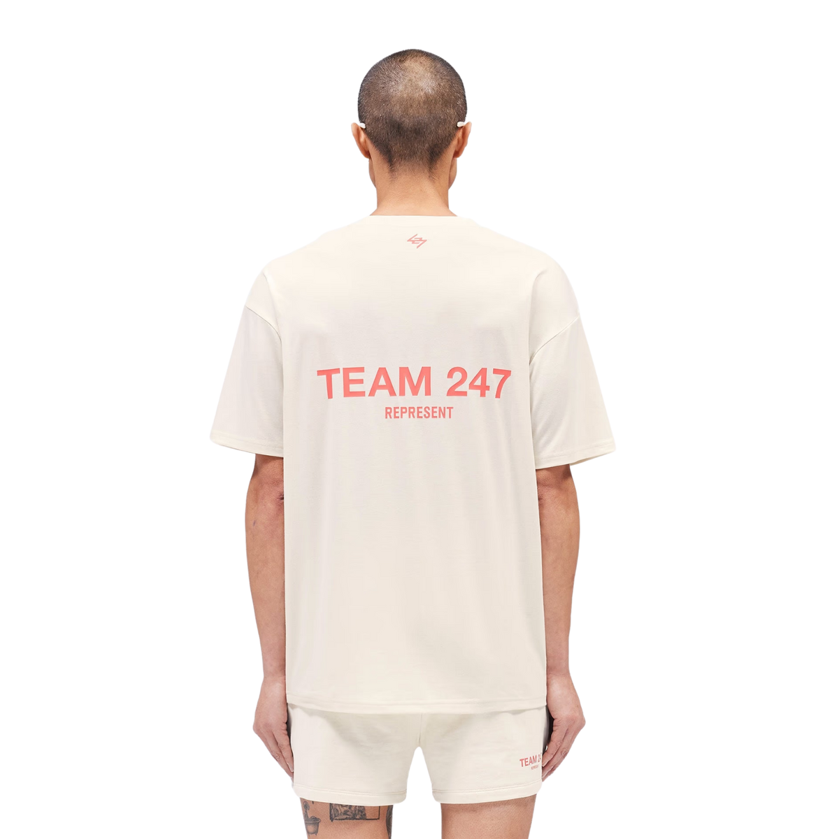 247 TEAM OVERSIZED TEE - Cream