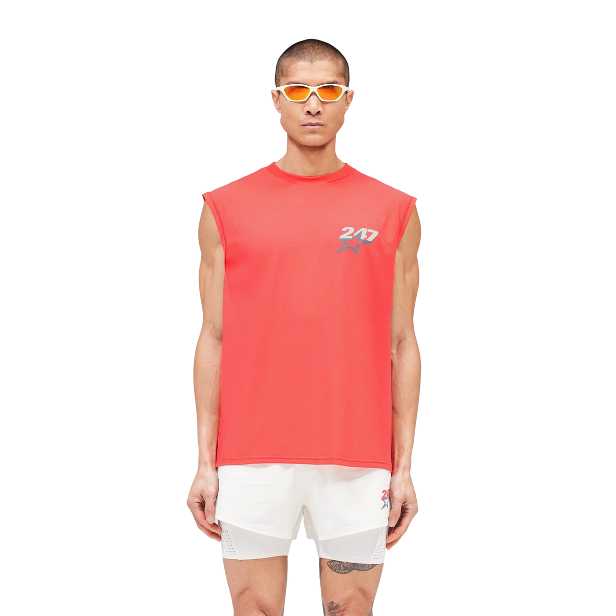 247 TEAM STAR OS TANK - Racing Red