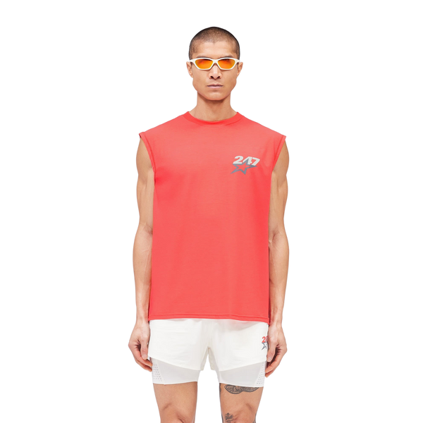247 TEAM STAR OS TANK - Racing Red