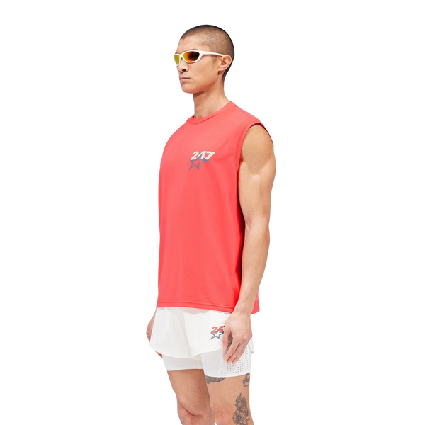 247 TEAM STAR OS TANK - Racing Red