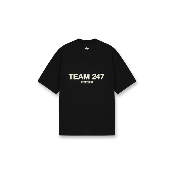 247 Team Oversized T-Shirt - Black