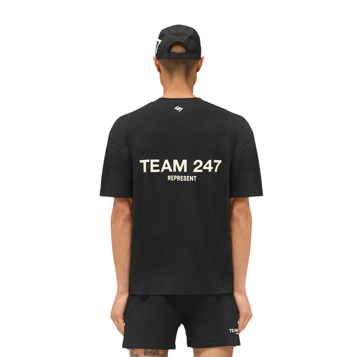 247 Team Oversized T-Shirt - Black
