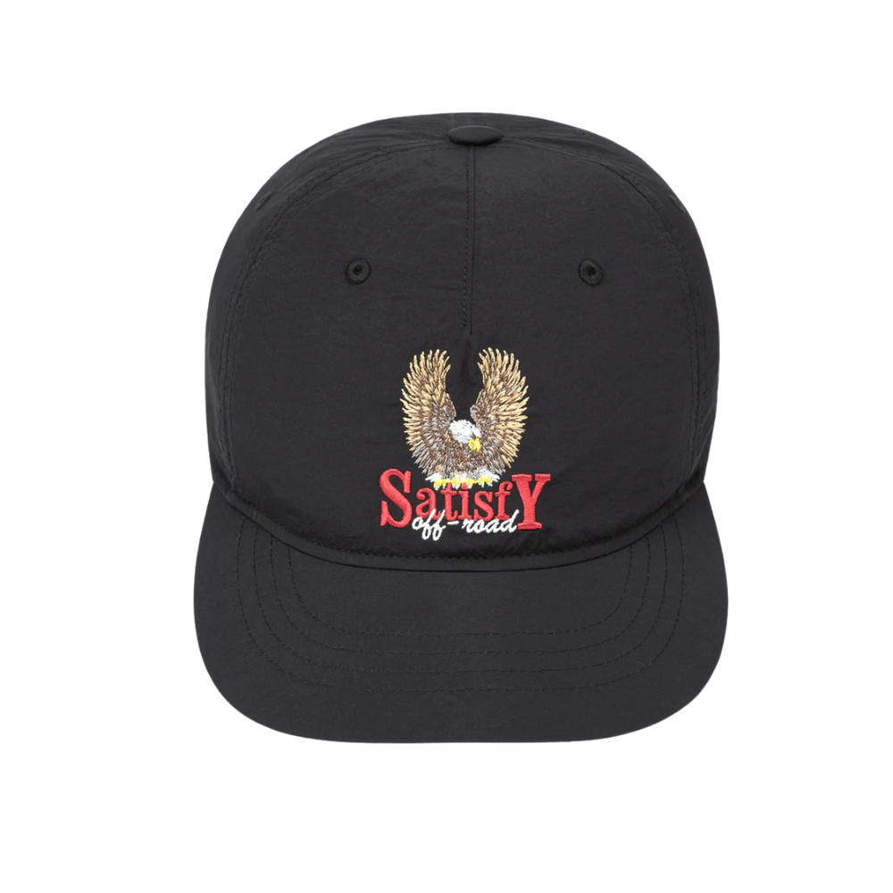 31025FliteSilk5PanelPinchCap-BlackEAGLE1