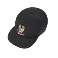 31025FliteSilk5PanelPinchCap-BlackEAGLE2