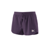 DistrictVision_Women's3inSplit_Shorts_Plum_Front