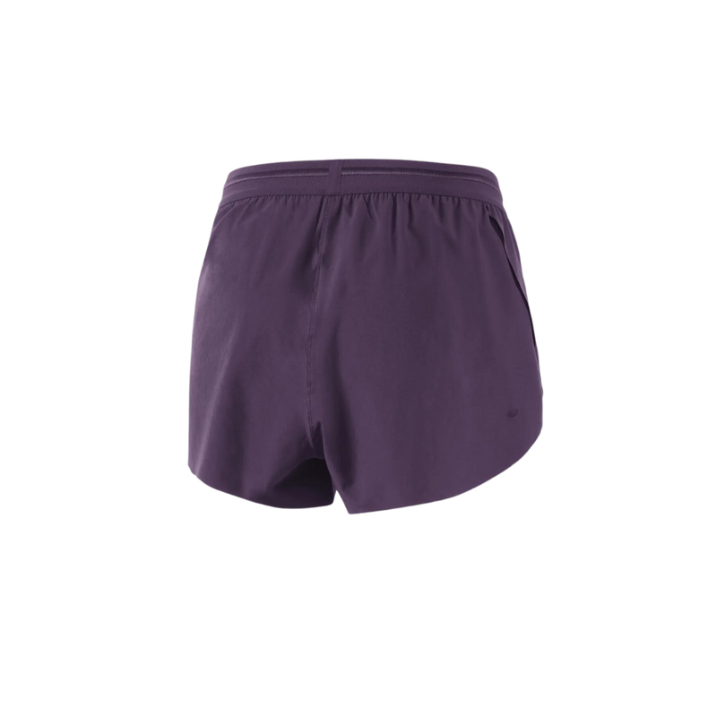 DistrictVision_Women's3inSplit_Shorts_Plum_Back