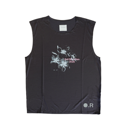 OPTIMISTIC RUNNERS x KIT Recycled OR Tank Top BLUEBERRY