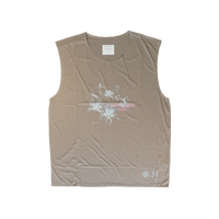 OPTIMISTIC RUNNERS x KIT Recycled OR Tank Top CAMEL