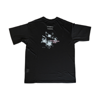 OPTIMISTIC RUNNER x KIT Relaxed T-Shirt BLACK