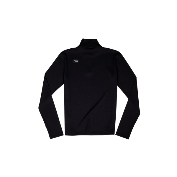 ANTE HALF ZIP LONGSLEEVE - BLACK