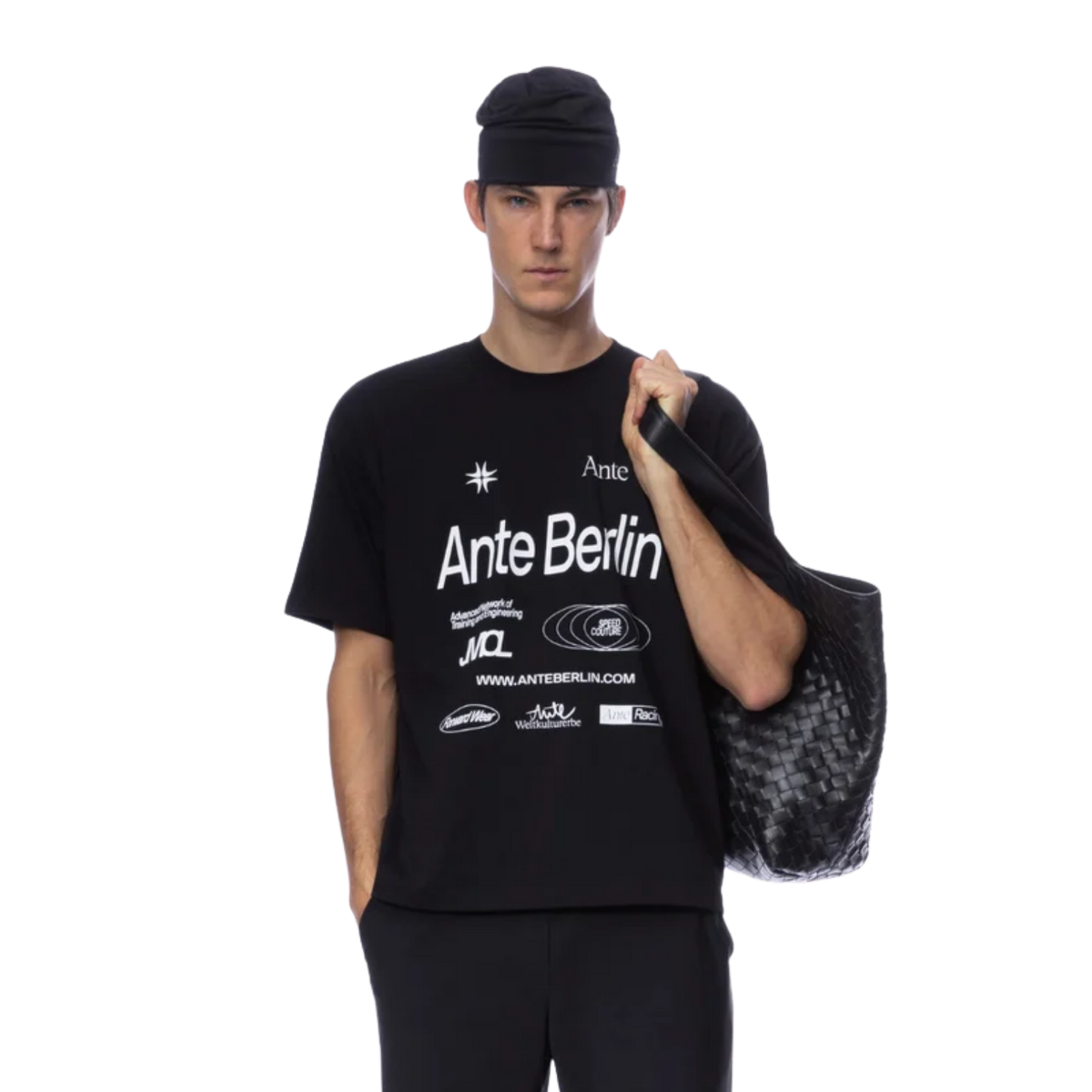 ANTE RACING T-SHIRT - BLACK