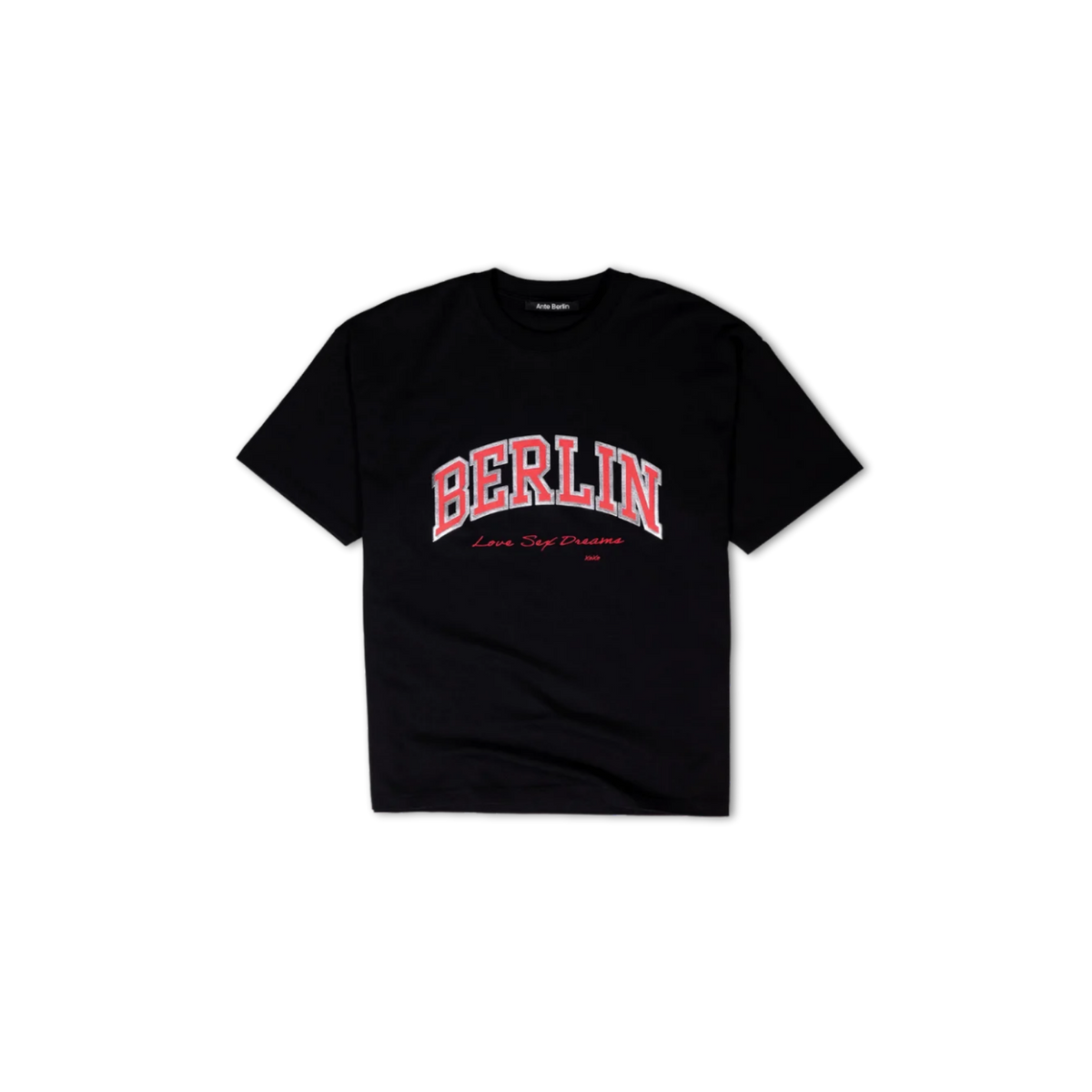 ANTE SOUVENIR T-SHIRT - BLACK