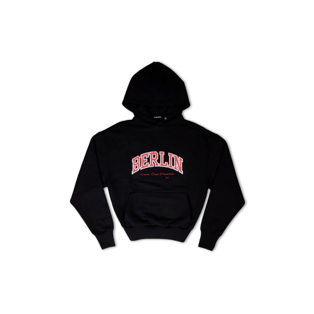 ANTE SOUVENIR HOODIE - BLACK