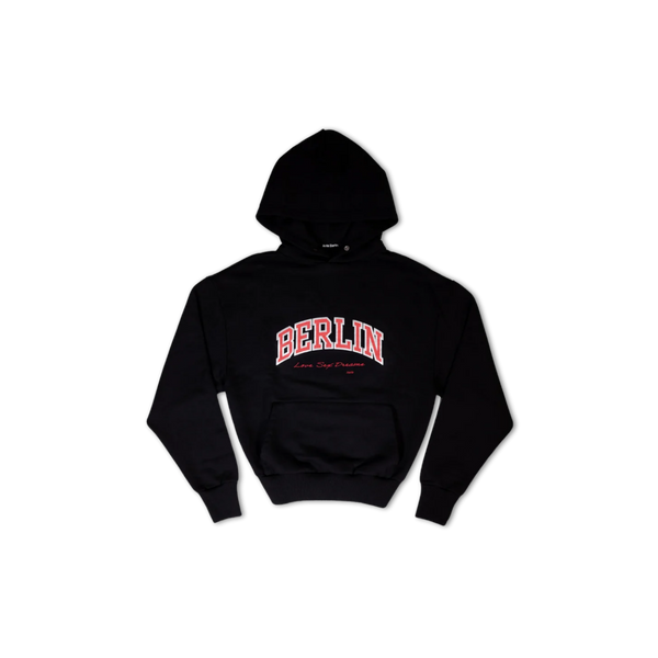ANTE SOUVENIR HOODIE - BLACK
