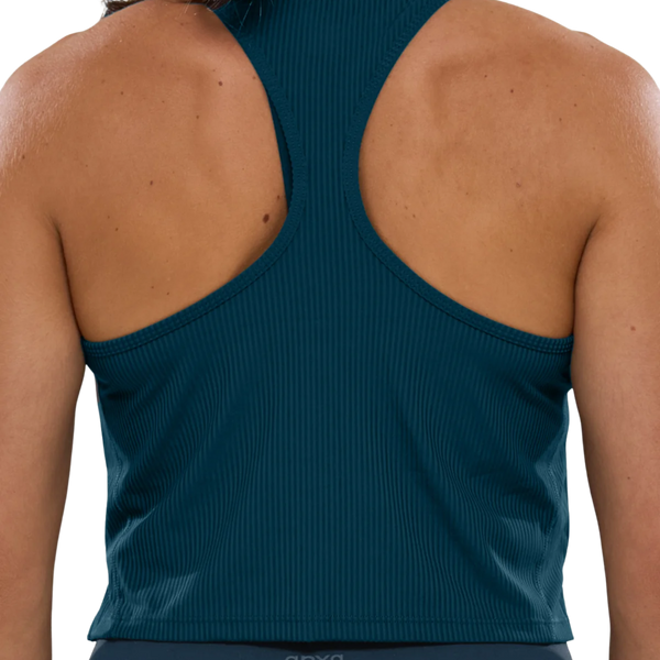 ANYA Bib Crop Tank - Reflecting Pond