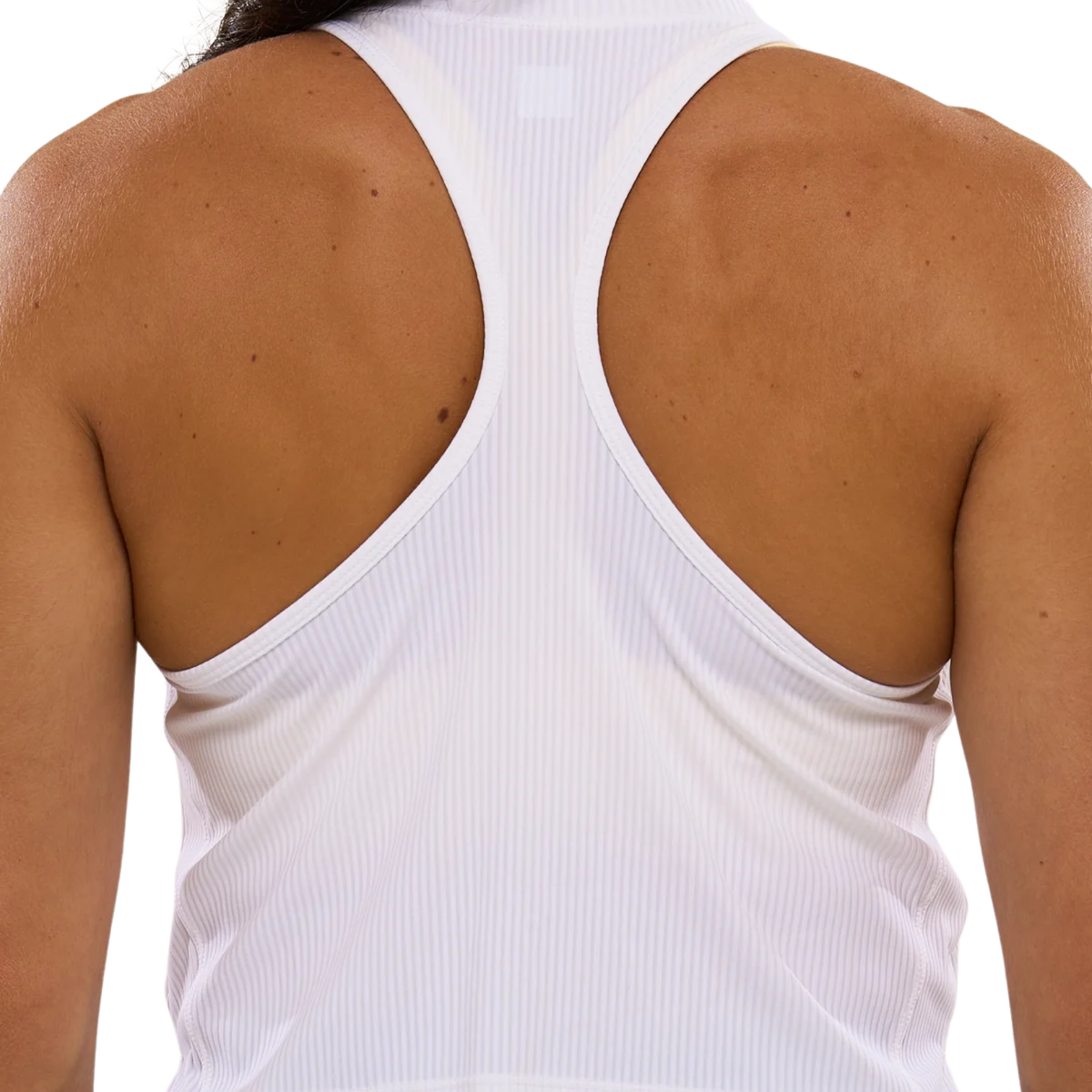 ANYA Bib Crop Tank - Yoghurt