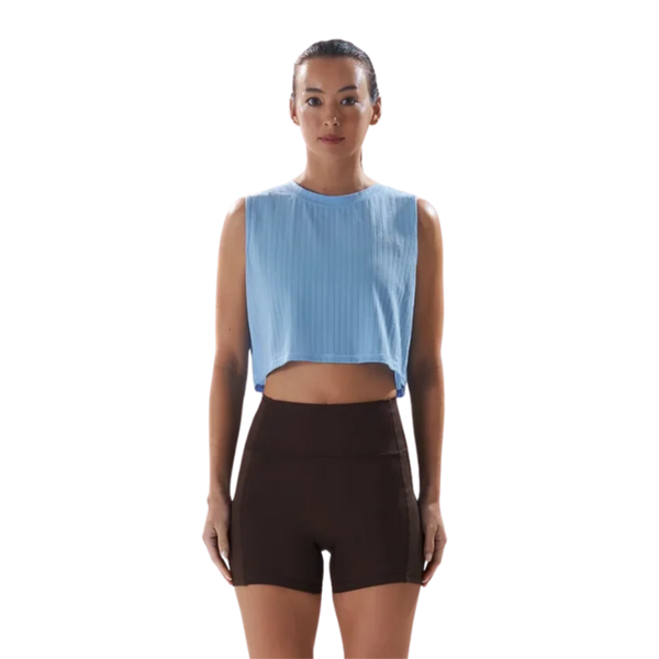 ANYA Boxy Muscle Tank - Arctic