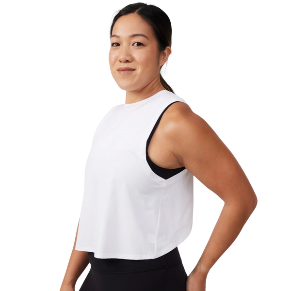 ANYA Curve Tank - Yoghurt