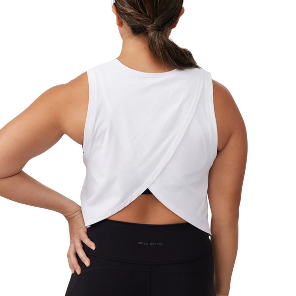 ANYA Curve Tank - Yoghurt