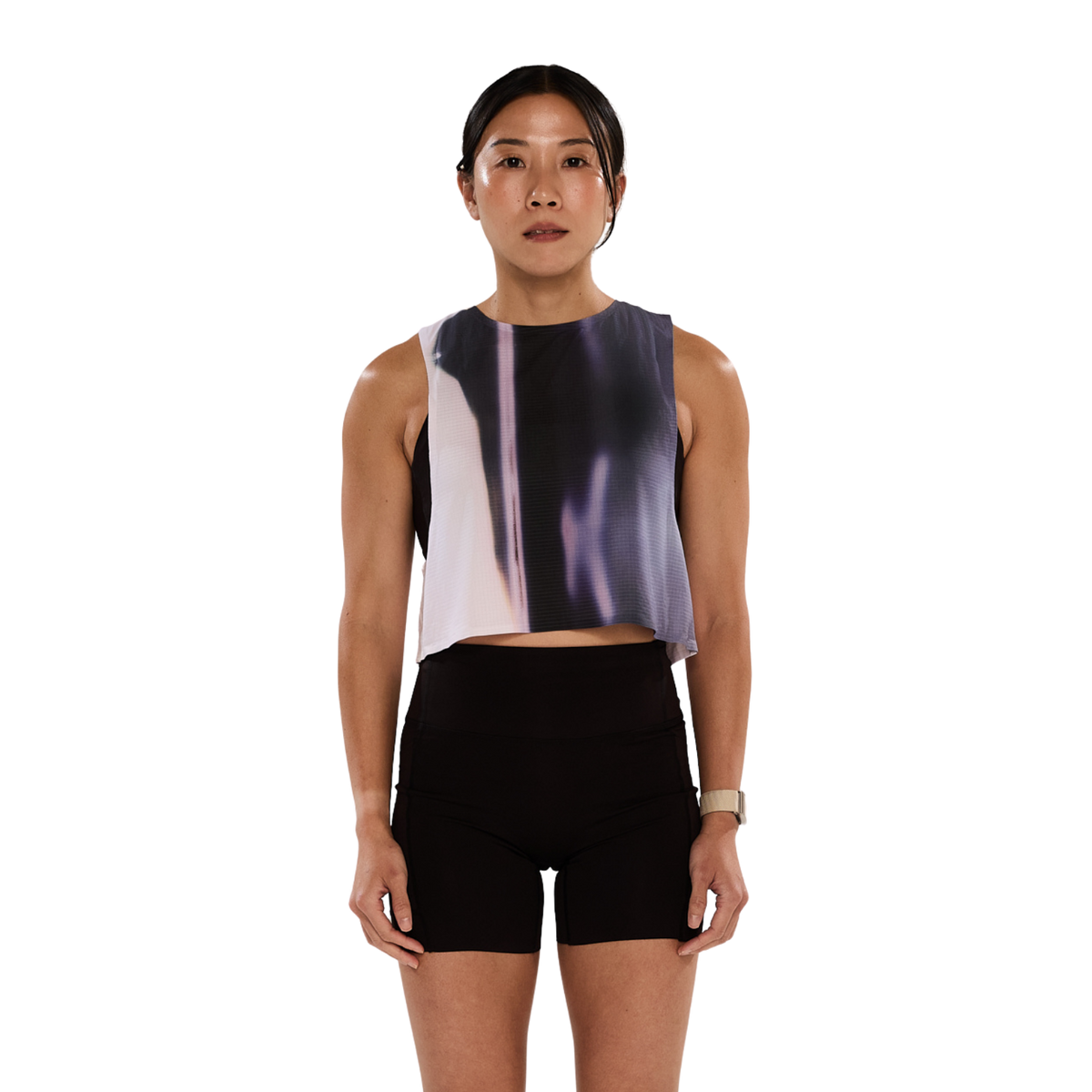 ANYA Easy Run Crop Tank in JRF26