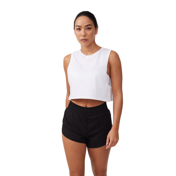 ANYA Sport Crop Tank 2.0 - Yoghurt