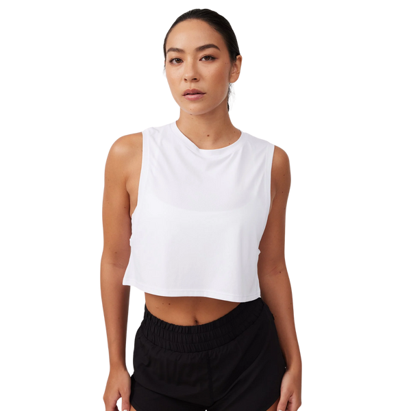 ANYA Sport Crop Tank 2.0 - Yoghurt