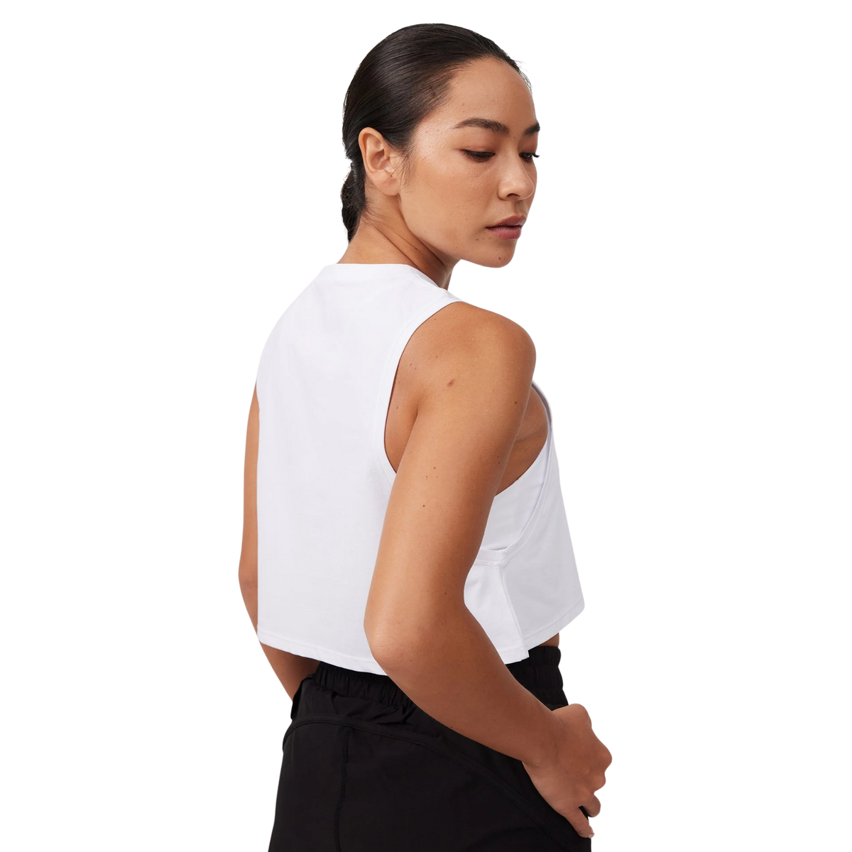 ANYA Sport Crop Tank 2.0 - Yoghurt