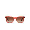 ARTICLEONE_Bancroft_Red w/Pink Ombre Polarized Lens_Front