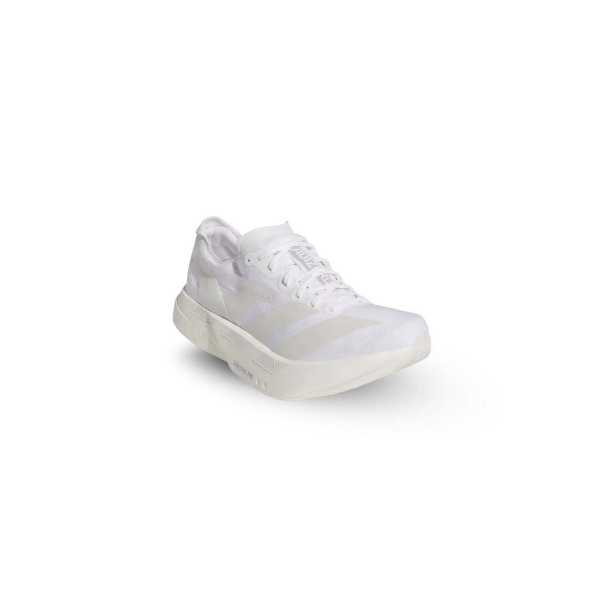 Adidas Adizero Adios Pro 4 Shoes - Cloud White/Zero Metalic/Crystal White