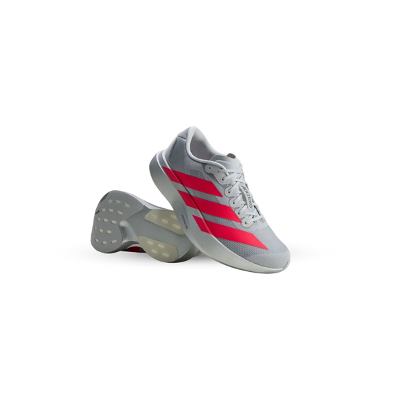 Adidas Adizero Evo SL - Silver Metallic/Lucid Red/Iron Metallic