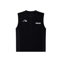 Bandit Running Ares™ Distance Sleeveless Quarter Zip - Black