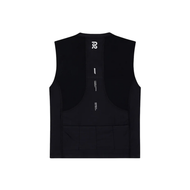Bandit Running Ares™ Distance Sleeveless Quarter Zip - Black