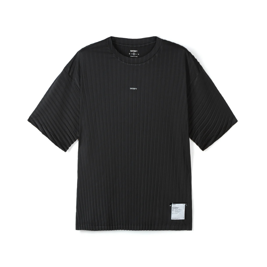 AuraLitePleatedTShirtBlack1