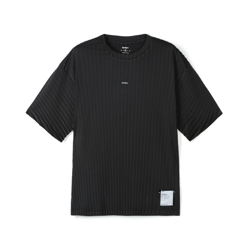 AuraLitePleatedTShirtBlack1